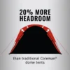 Coleman Skydome Tent: 8-Person 3-Season - Darkroom
