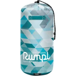 Rumpl Original Puffy 1-Person Blanket - Geo Blue -Outdoor Sports Equip Store ONECOL D5 46