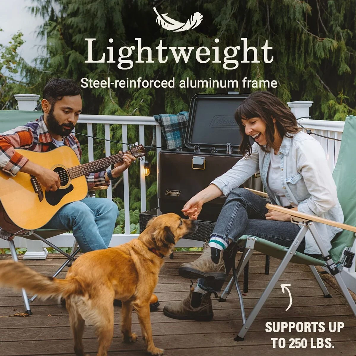 Living Collection Sling Chair Coleman Living Collection Sling Chair -Outdoor Sports Equip Store ONECOL D5 8