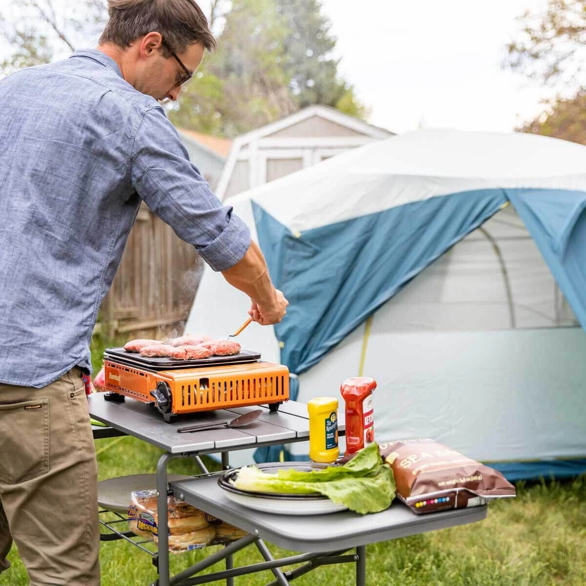 SPRK Camp Grill Eureka SPRK Camp Grill -Outdoor Sports Equip Store ONECOL D6 27