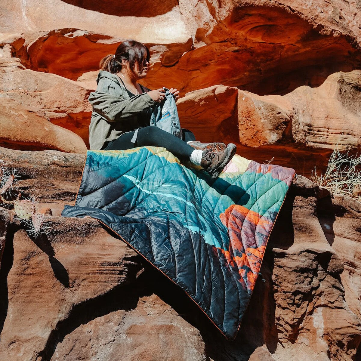 Original Puffy - Zion National Park Rumpl Original Puffy - Zion National Park -Outdoor Sports Equip Store ONECOL D6 35