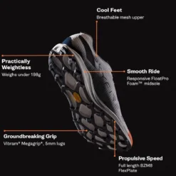 Merrell Mtl Skyfire 2 Trail Running Shoe - Men's 6 Merrell Mtl Skyfire 2 Trail Running Shoe - Men's -Outdoor Sports Equip Store ORA D5 2