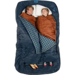 Kelty Tru.Comfort Doublewide Sleeping Bag: 20F Synthetic
