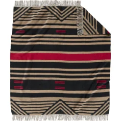 Pendleton Fringed Jacquard Throw -Outdoor Sports Equip Store PINSTR