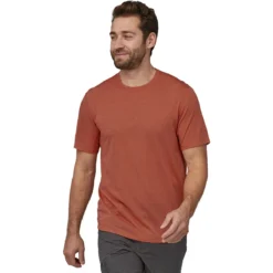 Patagonia Capilene Cool Trail Short-Sleeve Shirt - Men's -Outdoor Sports Equip Store QUACOR