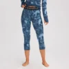 Spruces Mid-Weight Merino 3/4 Printed Bottom - Women's
