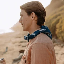 Breaking Waves Bandana -Outdoor Sports Equip Store ROYBLU D6