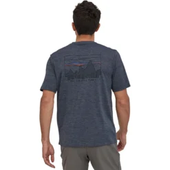 Patagonia Capilene Cool Daily Graphic Short-Sleeve Shirt - Men's -Outdoor Sports Equip Store S73SKSMBLXD