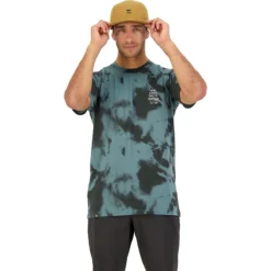 Mons Royale Icon Tie Dyed T-Shirt - Men's -Outdoor Sports Equip Store SAGTIEDYE D11