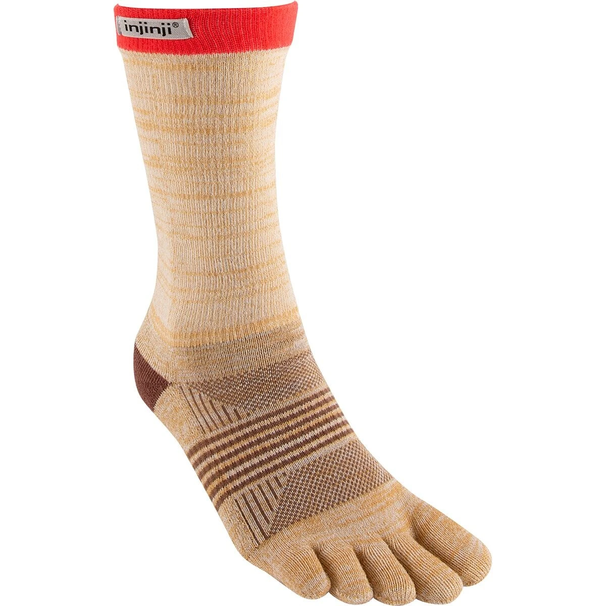 Trail Midweight Crew CoolMax Sock - Women's Injinji Trail Midweight Crew CoolMax Sock - Women's -Outdoor Sports Equip Store SPU