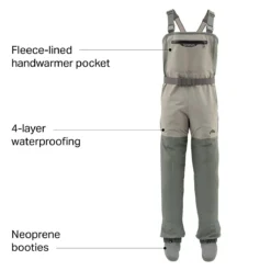 Simms Freestone Stockingfoot Wader - Women's -Outdoor Sports Equip Store STRGRE D5