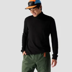 Stoic Wicking Waffle Long-Sleeve Turtleneck - Men's