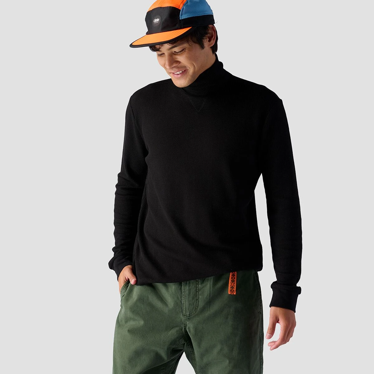 Wicking Waffle Long-Sleeve Turtleneck - Men's Stoic Wicking Waffle Long-Sleeve Turtleneck - Men's -Outdoor Sports Equip Store STRLIM 1