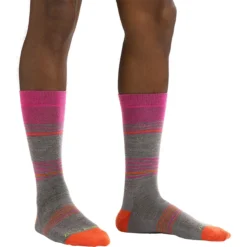 Darn Tough Flash Stripe Crew Lightweight Sock - Women's -Outdoor Sports Equip Store TAU D2 1