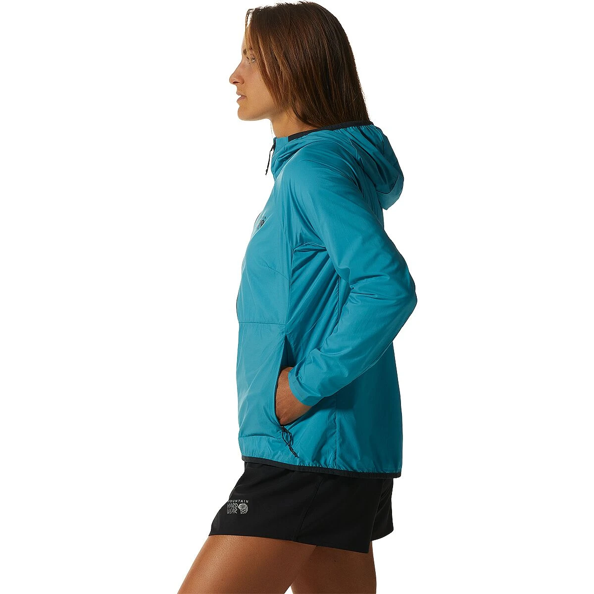 Kor AirShell Wind Hooded Jacket - Women's Mountain Hardwear Kor AirShell Wind Hooded Jacket - Women's -Outdoor Sports Equip Store TETBLU D4