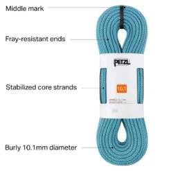 Petzl Mambo Standard Climbing Rope - 10.1mm