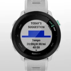 Garmin Forerunner 55 Heart Rate Monitor -Outdoor Sports Equip Store WHI D25