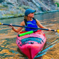 Manta Ray Aluminum 2-Piece Snap-Button Paddle - 2022 -Outdoor Sports Equip Store YL D9